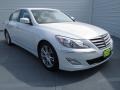 White Satin Pearl - Genesis 3.8 Sedan Photo No. 1