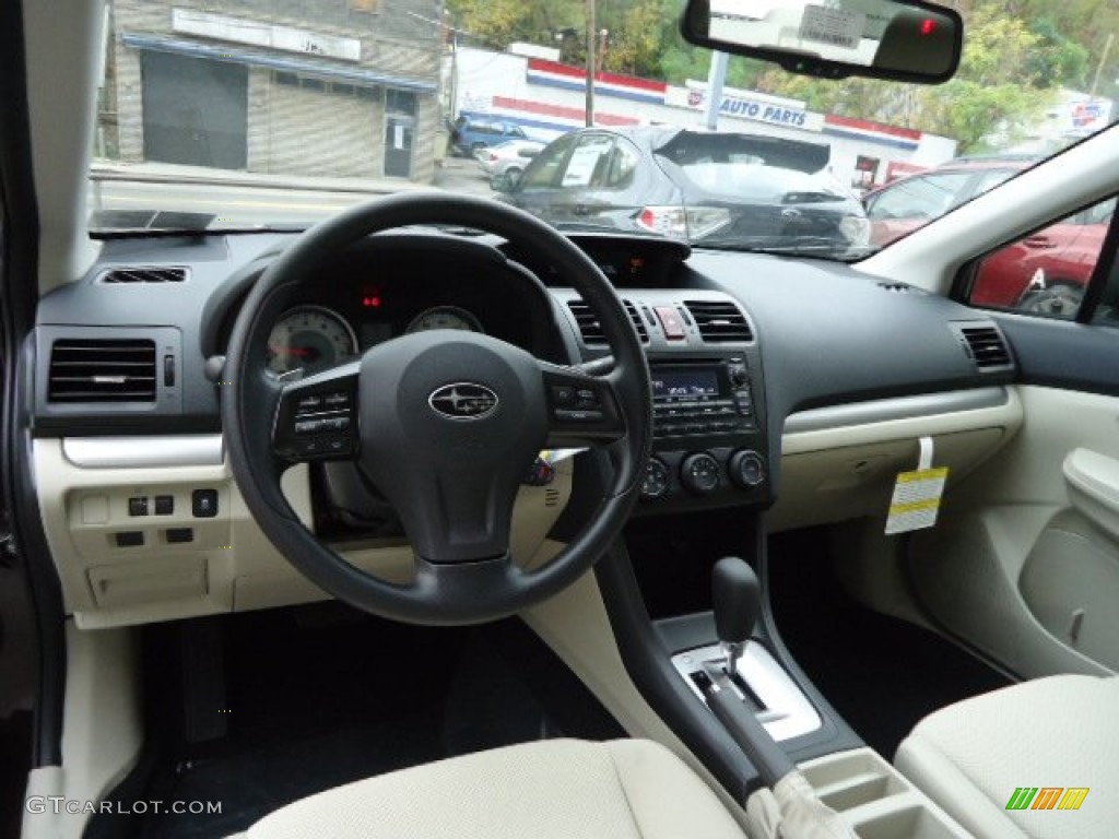 Ivory Interior 2013 Subaru Impreza 2.0i Premium 4 Door Photo #72225769