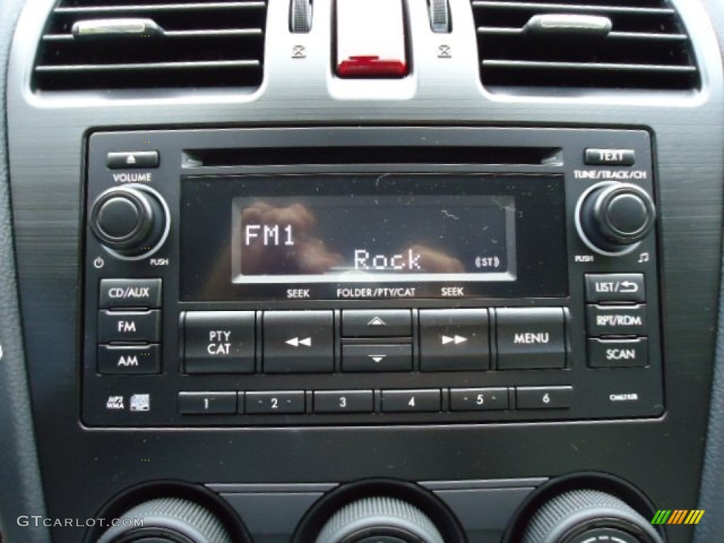 2013 Subaru Impreza 2.0i Premium 4 Door Audio System Photo #72225912