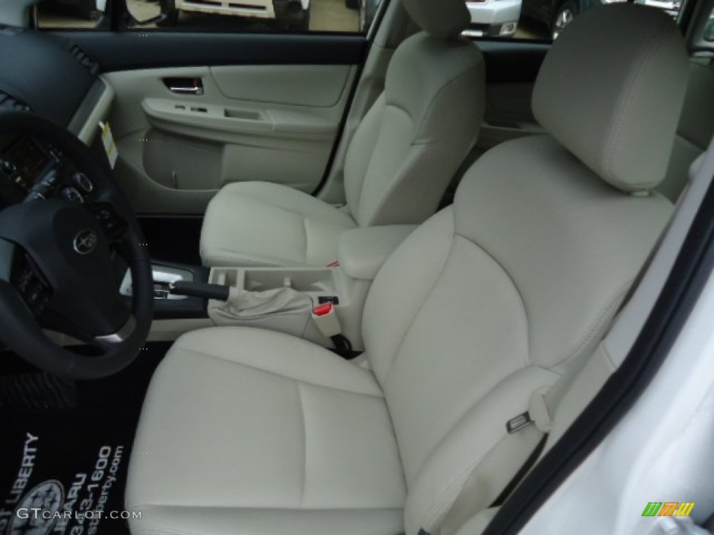 Ivory Interior 2013 Subaru Impreza 2.0i Sport Limited 5 Door Photo #72226166