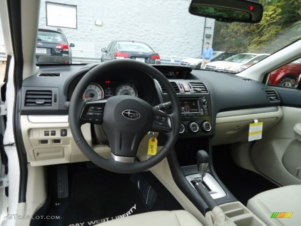 Ivory Interior 2013 Subaru Impreza 2.0i Sport Limited 5 Door Photo #72226217