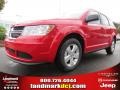 2013 Bright Red Dodge Journey American Value Package  photo #1