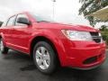 2013 Bright Red Dodge Journey American Value Package  photo #4