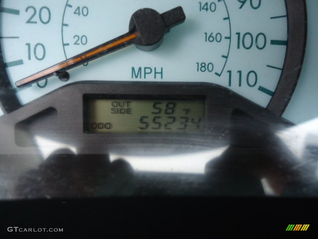 2003 Corolla LE - Super White / Pebble Beige photo #9