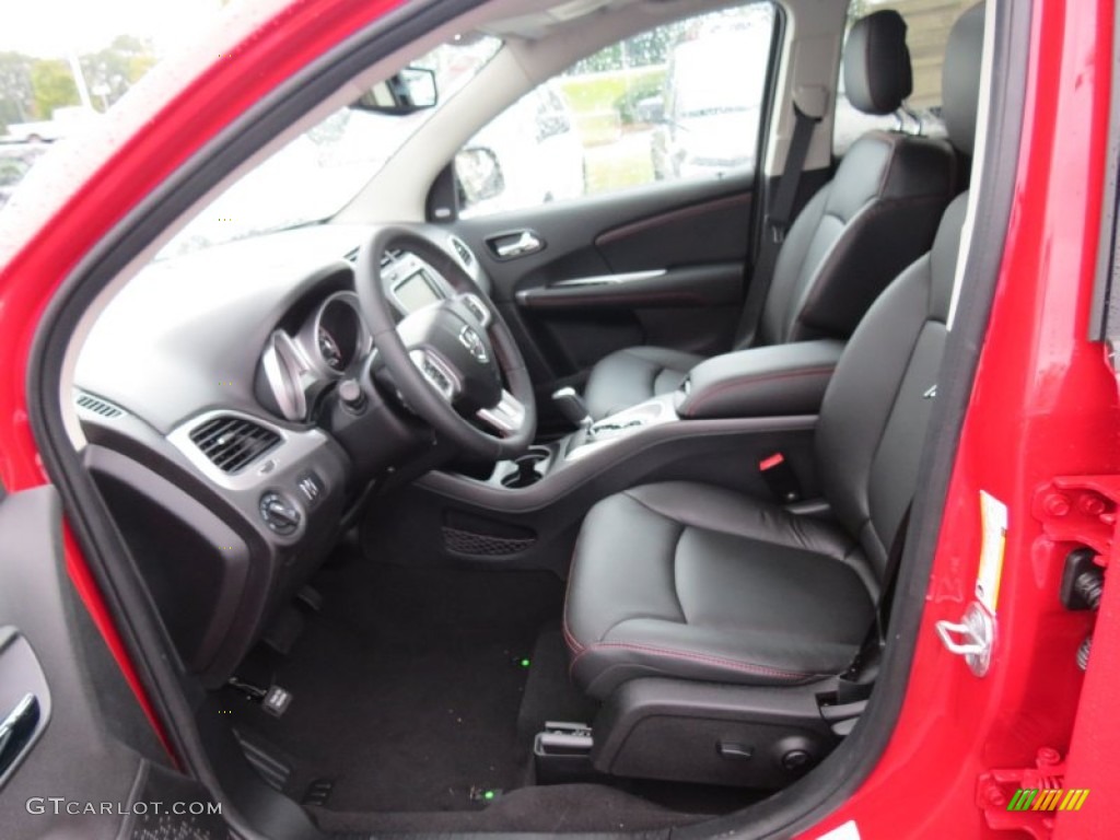 2013 Dodge Journey R/T Front Seat Photo #72228068