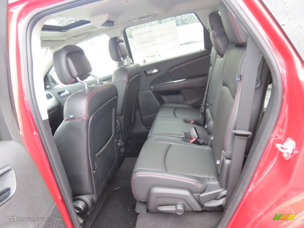 2013 Dodge Journey R/T Rear Seat Photo #72228111