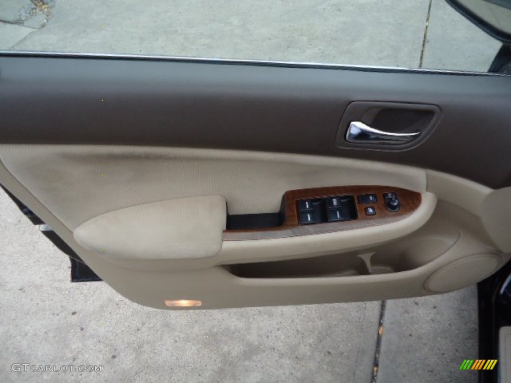 2006 Accord EX Sedan - Nighthawk Black Pearl / Ivory photo #14