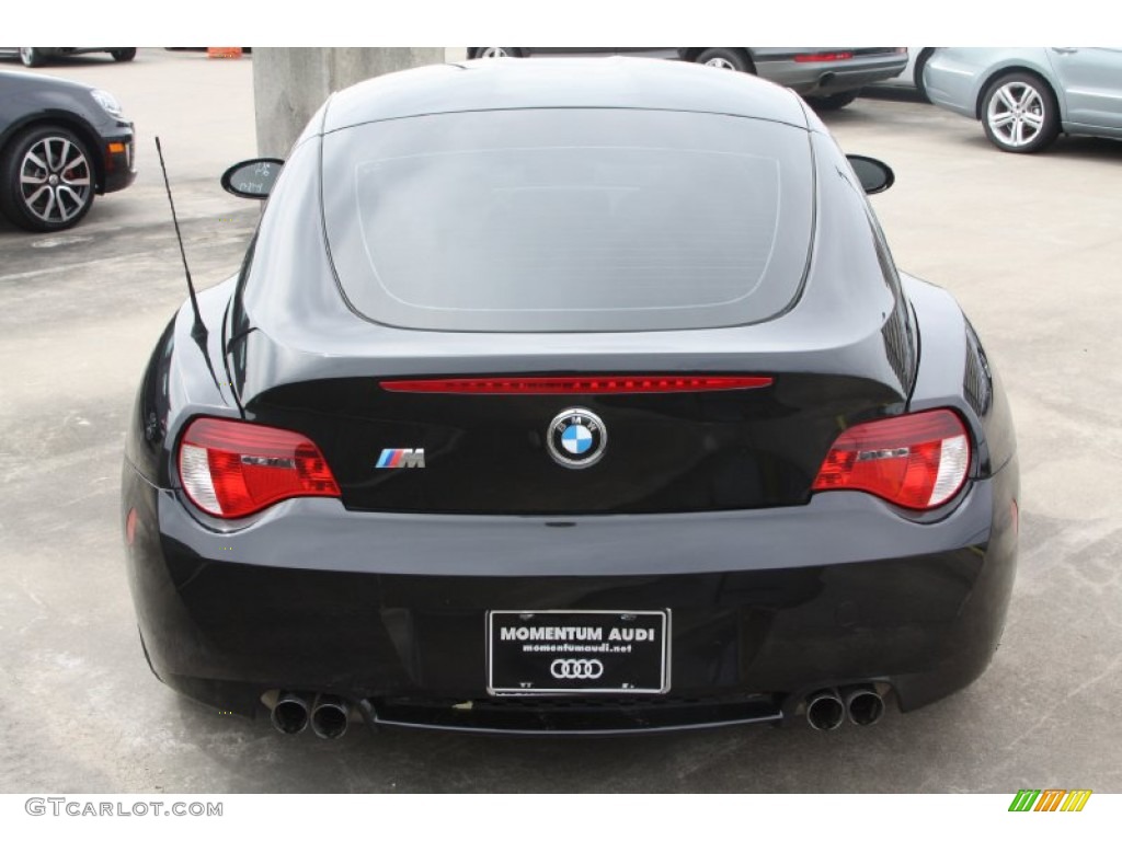 2007 M Coupe - Black Sapphire Metallic / Black photo #4