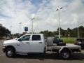 Bright White - Ram 3500 HD ST Crew Cab Flat Bed Photo No. 2