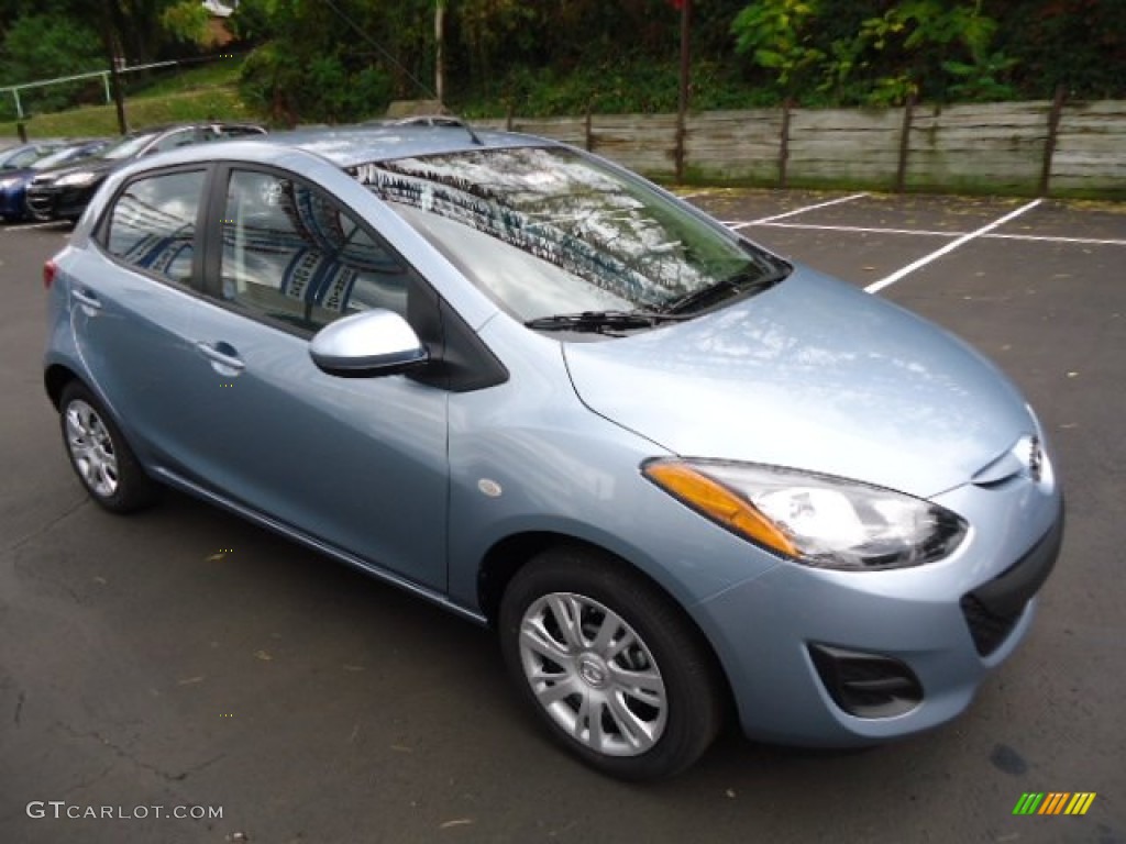 Clear Water Blue Metallic 2013 Mazda MAZDA2 Sport Exterior Photo #72229002