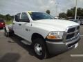 2011 Bright White Dodge Ram 3500 HD ST Crew Cab Flat Bed  photo #10