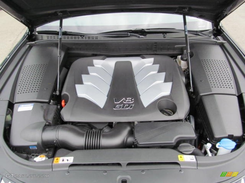 2013 Hyundai Equus Signature 5.0 Liter TIS DOHC 32-Valve D-CVVT Tau V8 Engine Photo #72229298