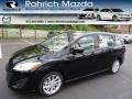 2012 Brilliant Black Mazda MAZDA5 Touring  photo #1