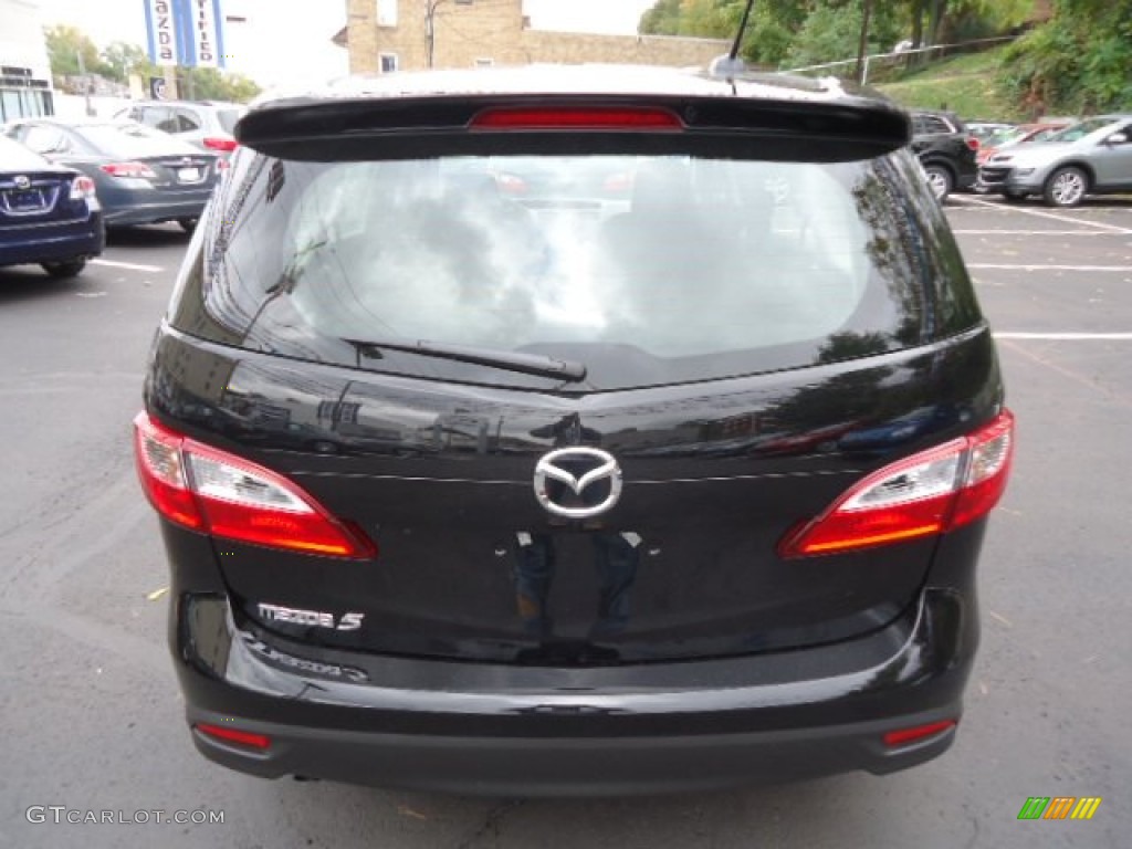 2012 MAZDA5 Touring - Brilliant Black / Black photo #4