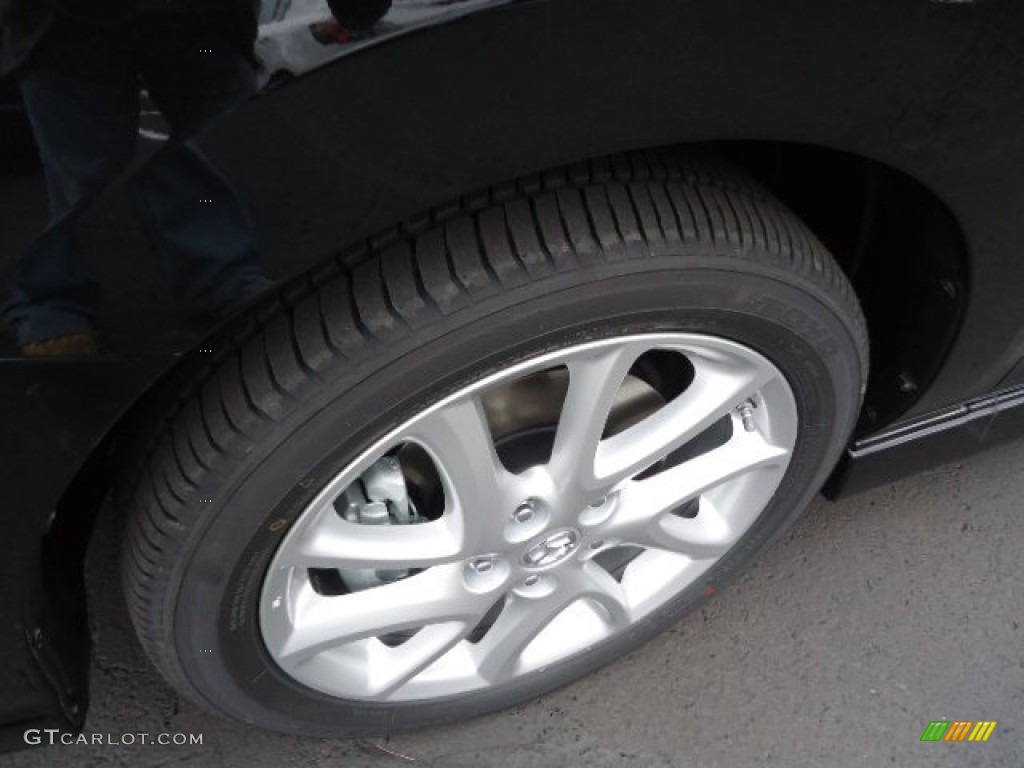 2012 MAZDA5 Touring - Brilliant Black / Black photo #9