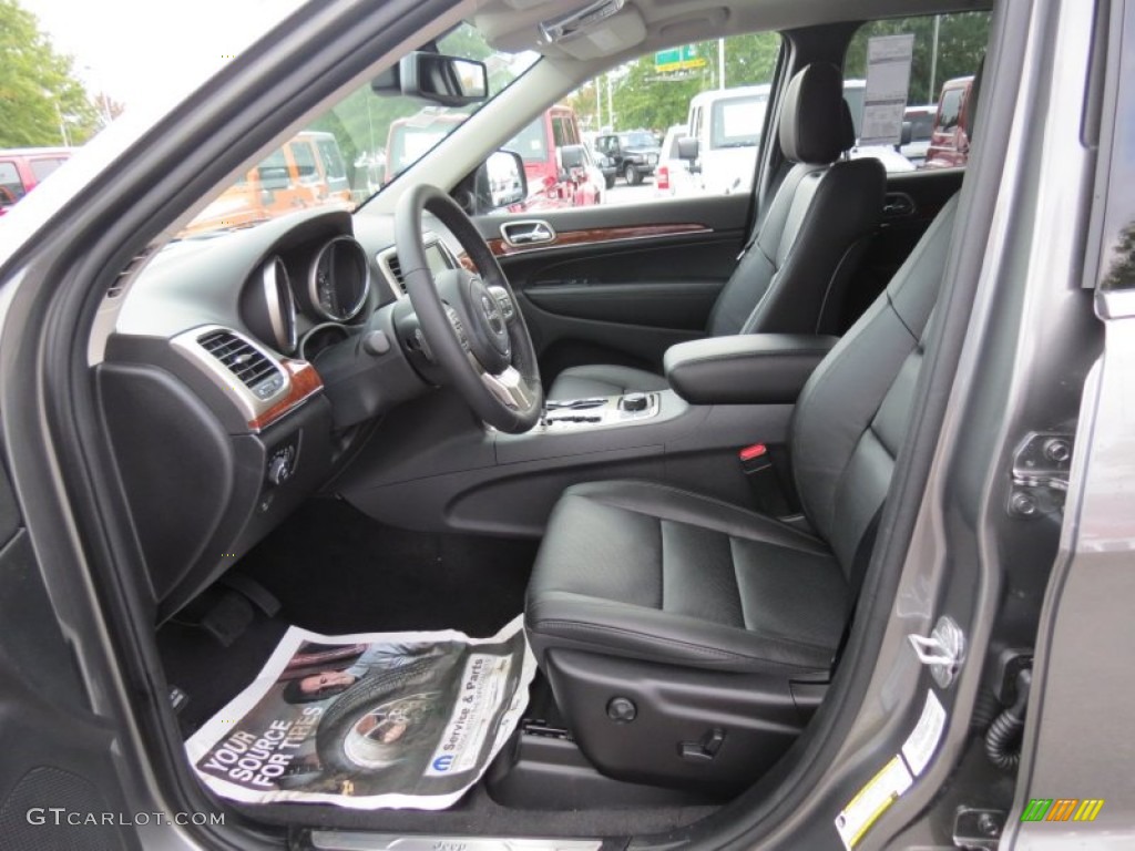 2013 Grand Cherokee Limited 4x4 - Mineral Gray Metallic / Black photo #6