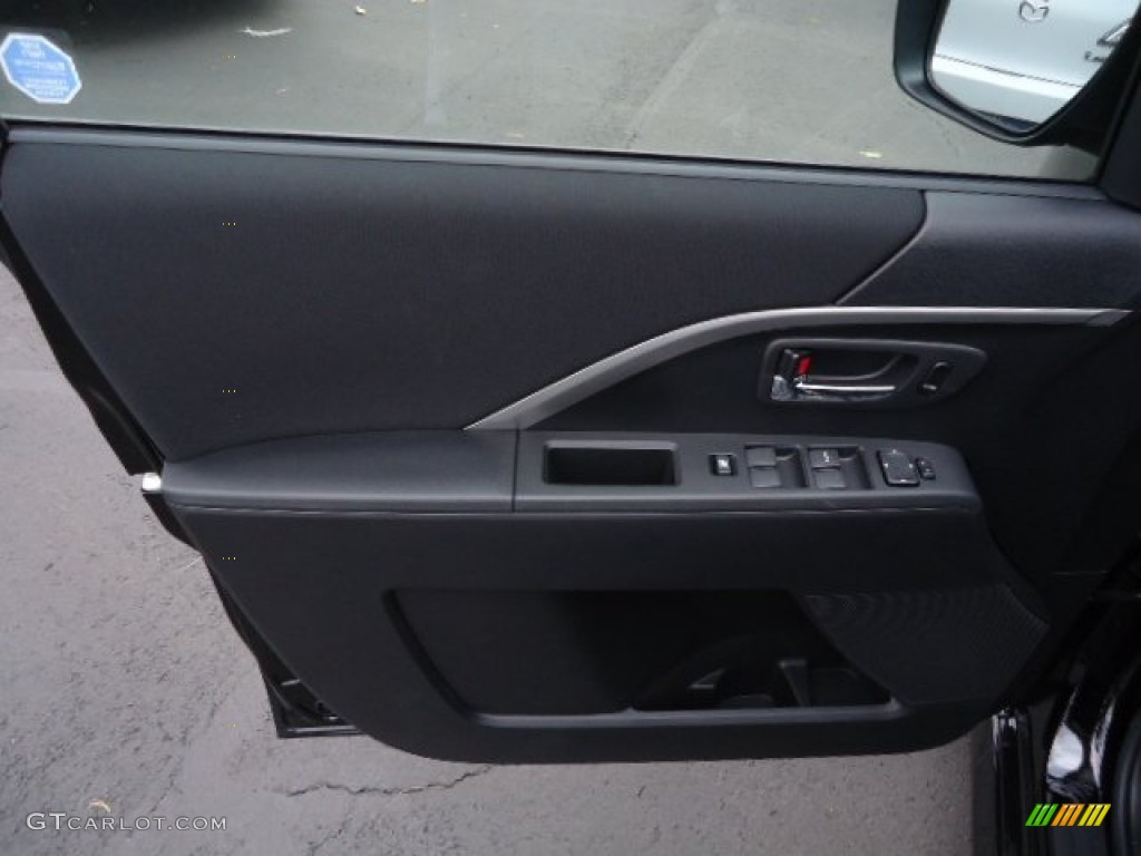 2012 MAZDA5 Touring - Brilliant Black / Black photo #14