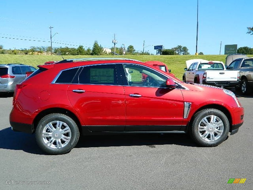 2013 SRX Luxury FWD - Crystal Red Tintcoat / Shale/Ebony photo #2