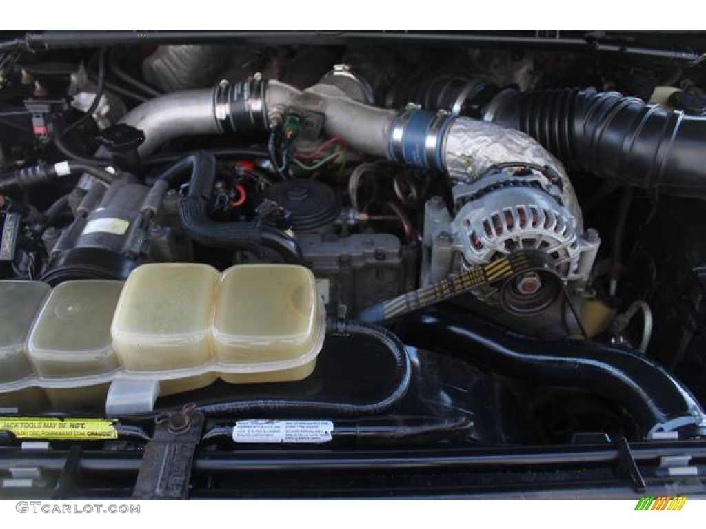 2001 Ford F450 Super Duty XL Regular Cab Chassis Engine Photos