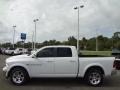 2011 Bright White Dodge Ram 1500 Laramie Crew Cab 4x4  photo #2