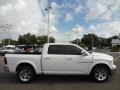 2011 Bright White Dodge Ram 1500 Laramie Crew Cab 4x4  photo #9