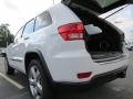 2013 Bright White Jeep Grand Cherokee Overland 4x4  photo #10
