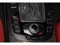 Black/Magma Red Silk Nappa Leather Controls Photo for 2011 Audi S5 #72231554