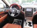 2013 Bright White Jeep Grand Cherokee Overland 4x4  photo #13
