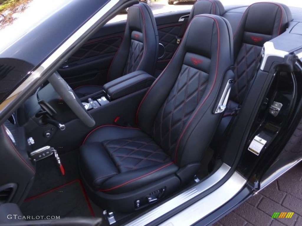 2011 Bentley Continental GTC Speed 80-11 Edition Front Seat Photo #72232427