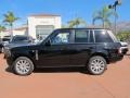 2012 Santorini Black Metallic Land Rover Range Rover Supercharged  photo #2