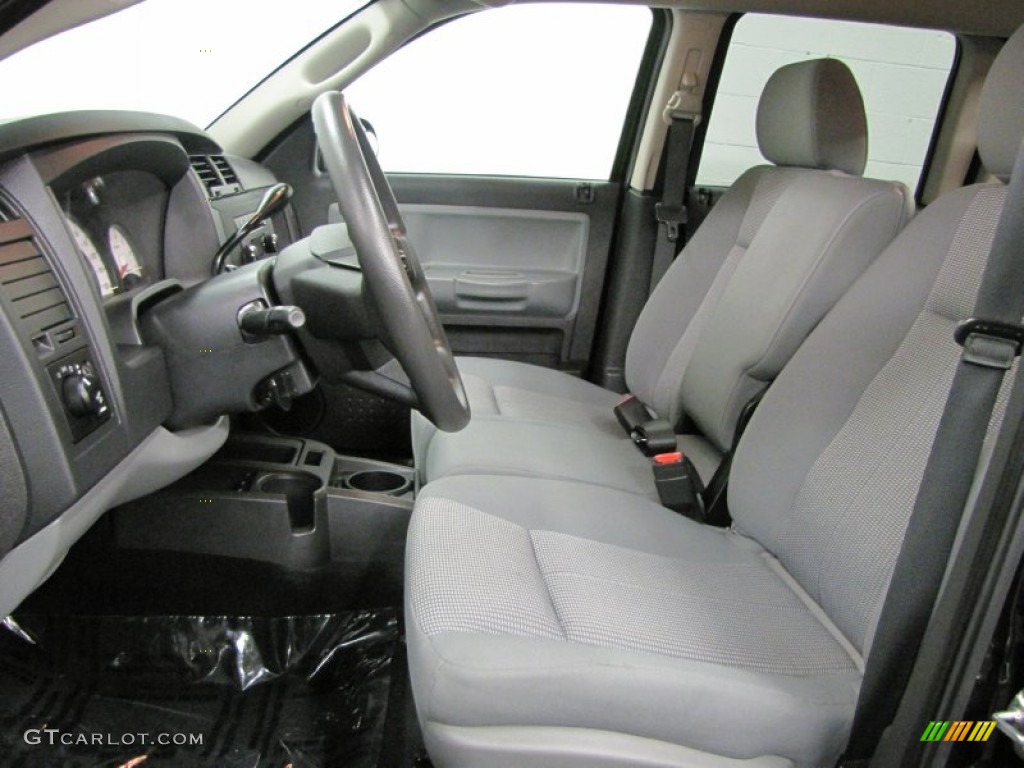 2011 Dodge Dakota Big Horn Crew Cab 4x4 Front Seat Photo #72232992
