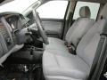 Dark Slate Gray/Medium Slate Gray 2011 Dodge Dakota Big Horn Crew Cab 4x4 Interior Color