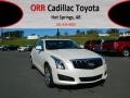 2013 White Diamond Tricoat Cadillac ATS 2.5L Luxury  photo #1