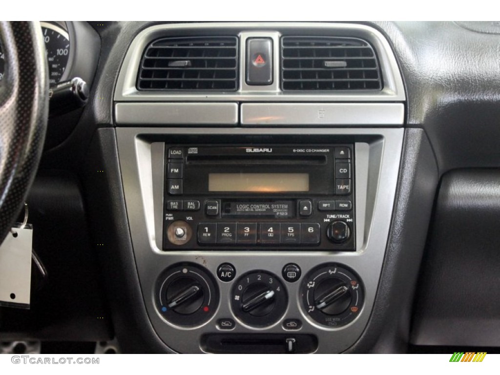 2004 Subaru Impreza WRX Sedan Controls Photo #72233303
