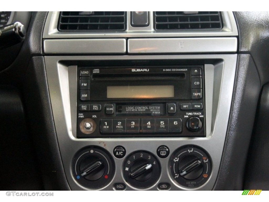 2004 Subaru Impreza WRX Sedan Audio System Photos