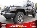 Black - Wrangler Unlimited Rubicon 4x4 Photo No. 1