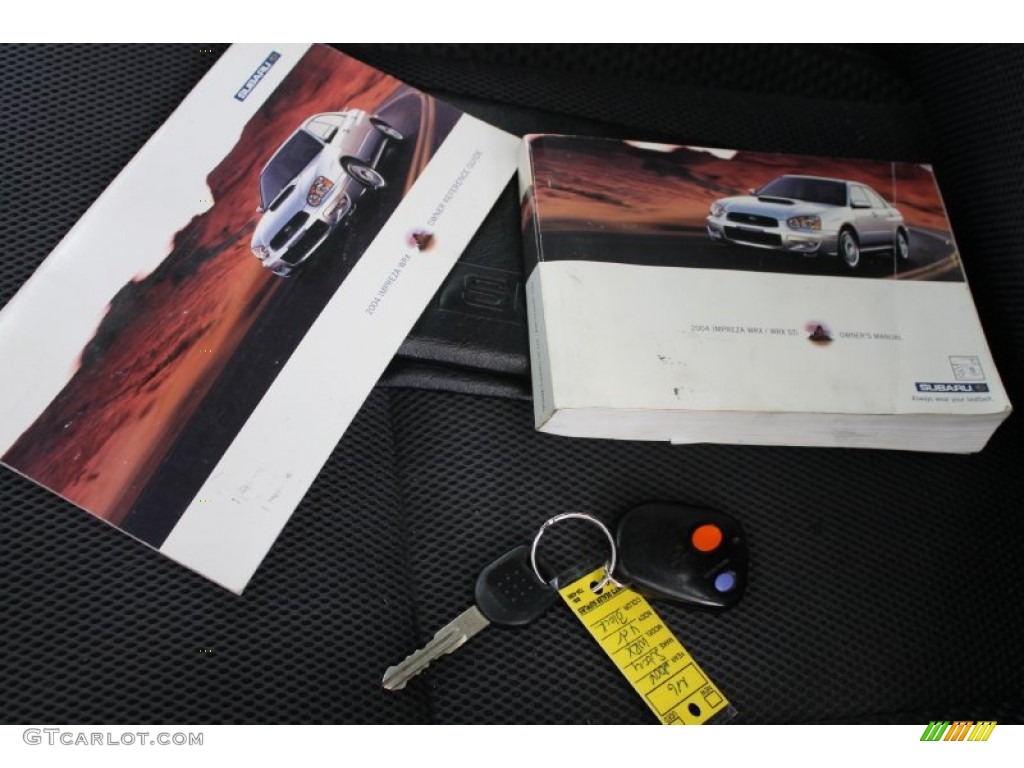 2004 Subaru Impreza WRX Sedan Books/Manuals Photo #72233780