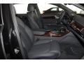 Black 2013 Audi A8 L 4.0T quattro Interior Color