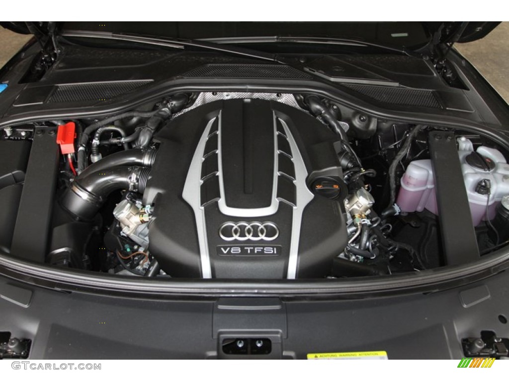 2013 Audi A8 L 4.0T quattro 4.0 Liter FSI Twin-Turbocharged DOHC 32-Valve VVT V8 Engine Photo #72233816