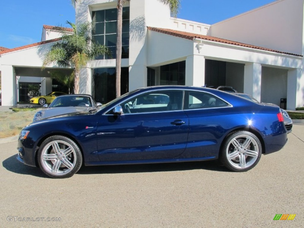 Moonlight Blue Metallic 2013 Audi S5 3.0 TFSI quattro Coupe Exterior Photo #72234329