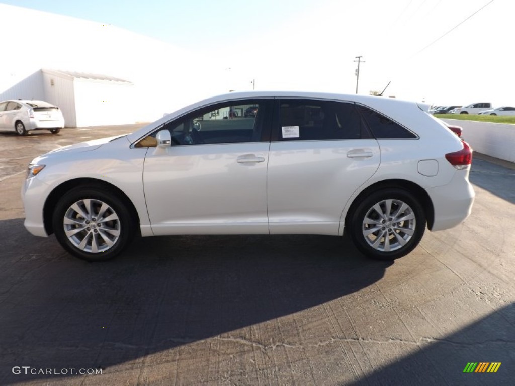 2013 Venza LE - Blizzard White Pearl / Ivory photo #4