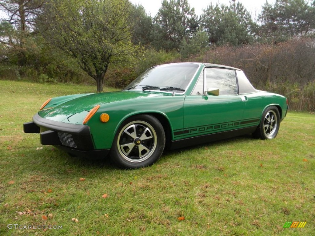 Irish Green 1974 Porsche 914 2.0 Exterior Photo #72234740