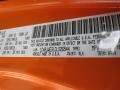  2013 Wrangler Unlimited Sahara 4x4 Crush Orange Color Code PL4