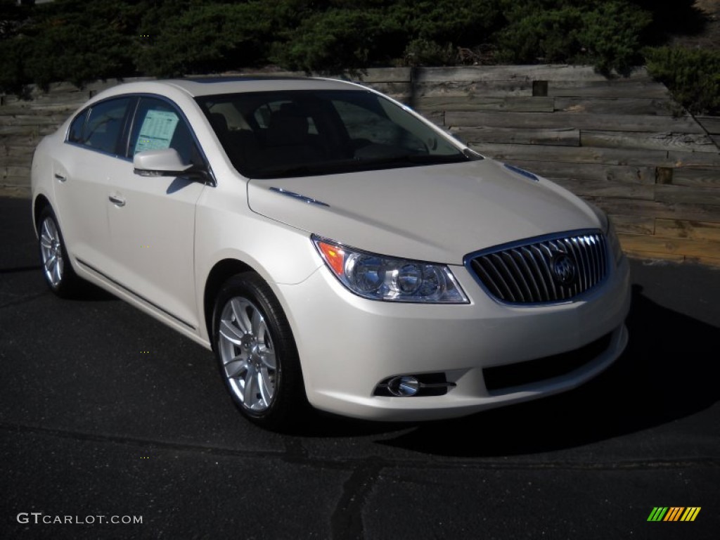 White Diamond Tricoat 2013 Buick LaCrosse FWD Exterior Photo #72236318