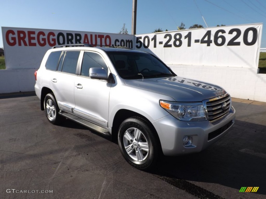 Classic Silver Metallic Toyota Land Cruiser