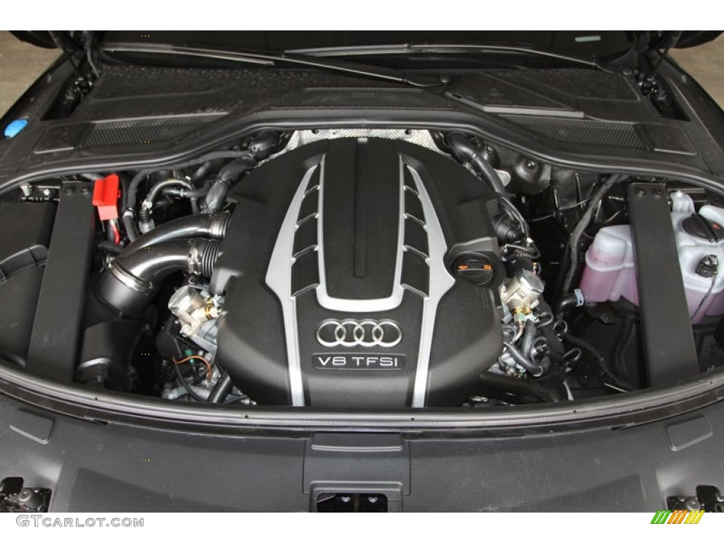 2013 Audi A8 L 4.0T quattro 4.0 Liter FSI Twin-Turbocharged DOHC 32-Valve VVT V8 Engine Photo #72236662
