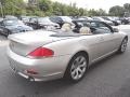 2005 Mineral Silver Metallic BMW 6 Series 645i Convertible  photo #6