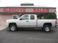 2008 Silver Birch Metallic Chevrolet Silverado 2500HD LT Extended Cab 4x4  photo #2