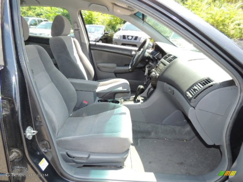 2005 Accord LX Sedan - Graphite Pearl / Gray photo #14