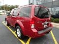 2008 Red Brawn Nissan Pathfinder S 4x4  photo #7